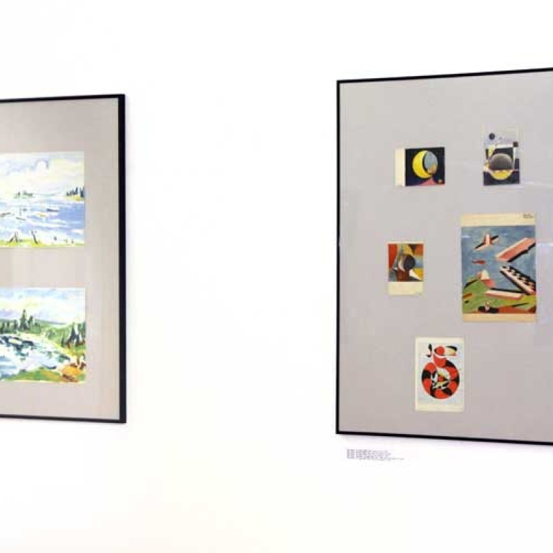 z výstavy Oskár Čepan: Koláže a kresby