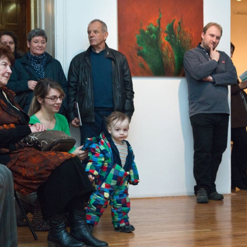 otvorenie výstavy Jana Hýbalová Ovšáková Zimomriavky