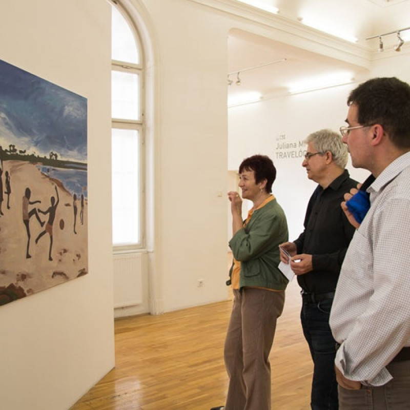 na otvorení výstavy Travelóg