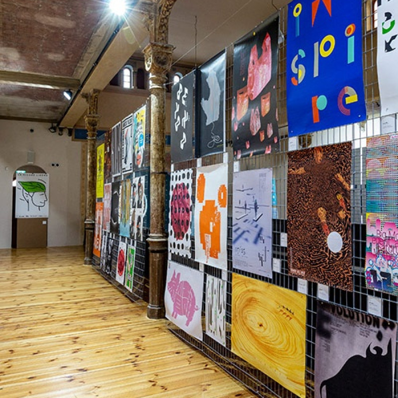 Trienále plagátu Trnava 2018 expozícia 30