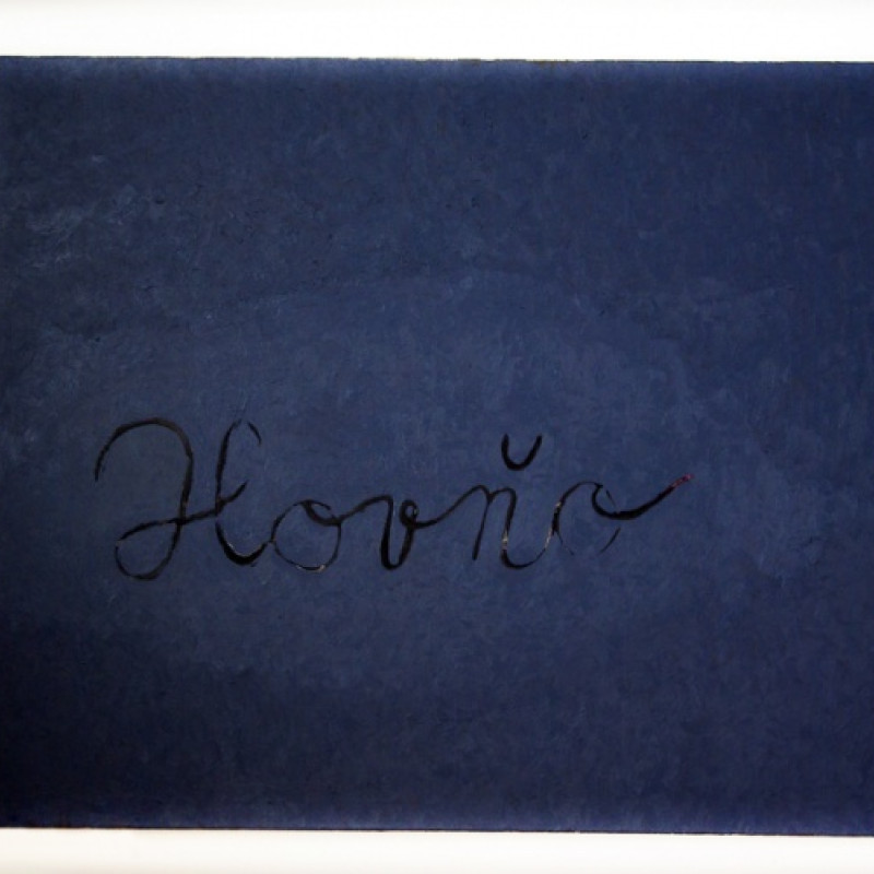 Václav Stratil, 1950: Hovňo, 3.tisícročie, olej na plátne