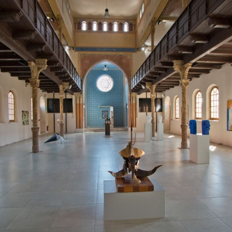 pohľad do výstavných priestorov Synagógy