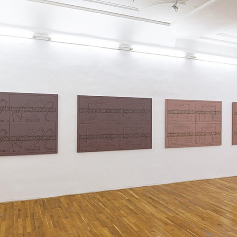 z výstavy Mária Balážová: Ženský dezén