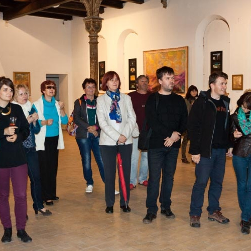 otvorenie výstavy Čas života