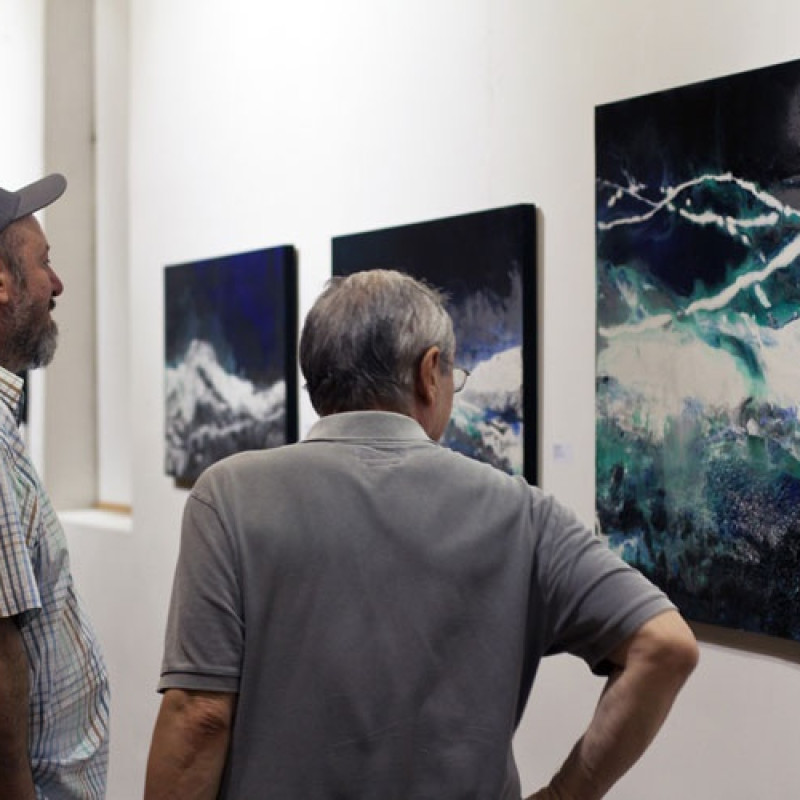 na otvorení výstavy