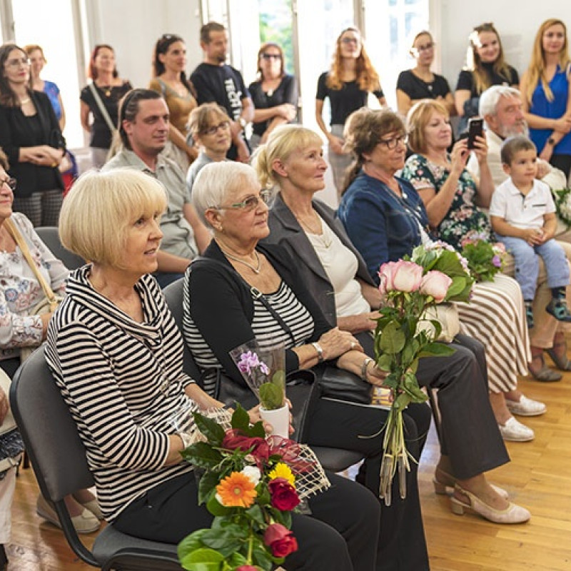 na otvorení výstavy