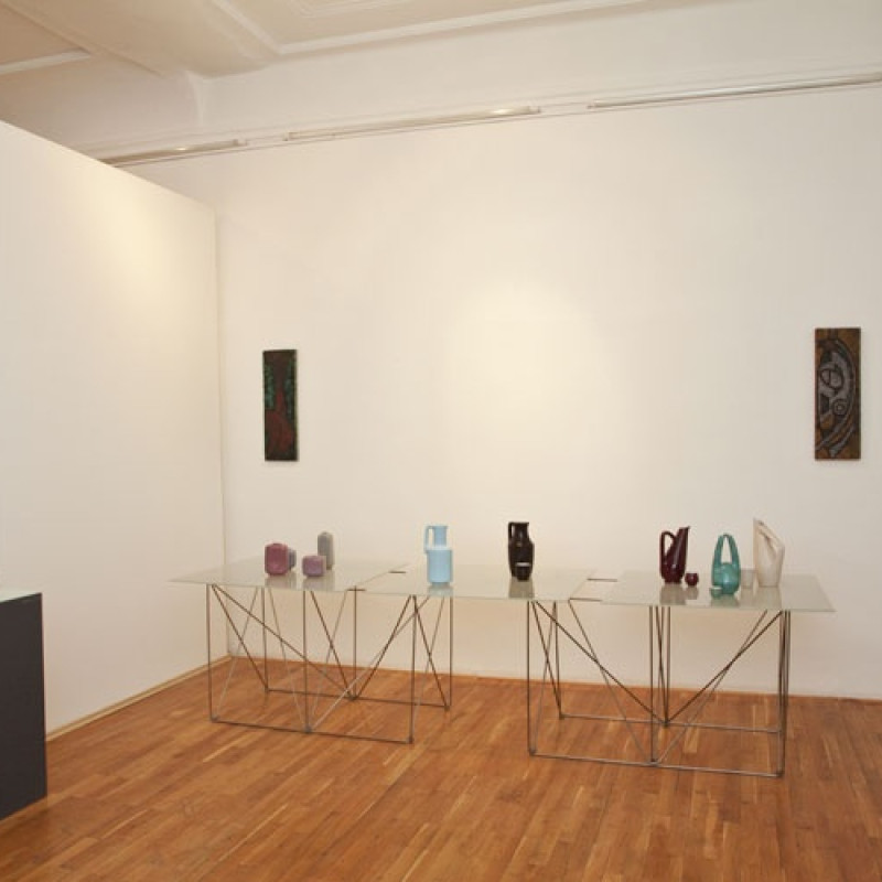 z výstavy MILOŠ BALGAVÝ KERAMIKA