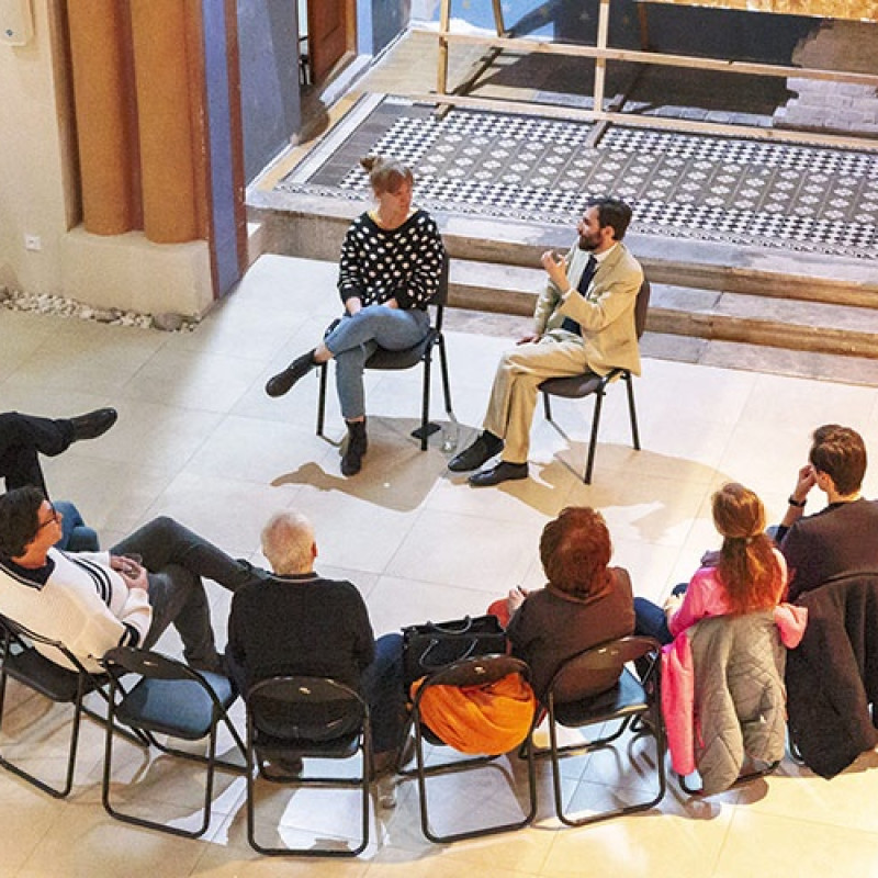 komentovaná prehliadka výstavy