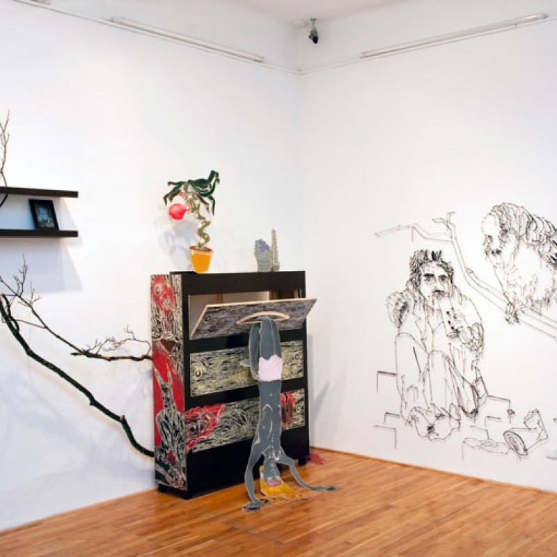 inštalácia Svetlany Fialovej