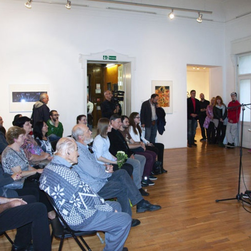 otvorenie výstavy Roberta Jančoviča ml. s názvom E n v i r o n m e n t y