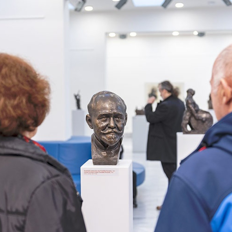 na otvorení výstavy