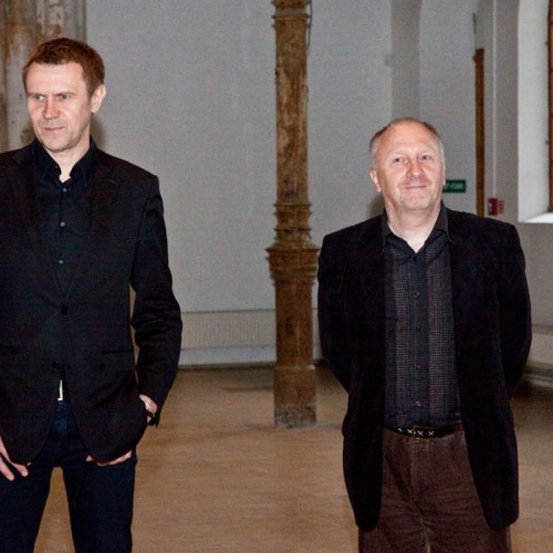 Miroslaw Balka a Zbigniew Machej