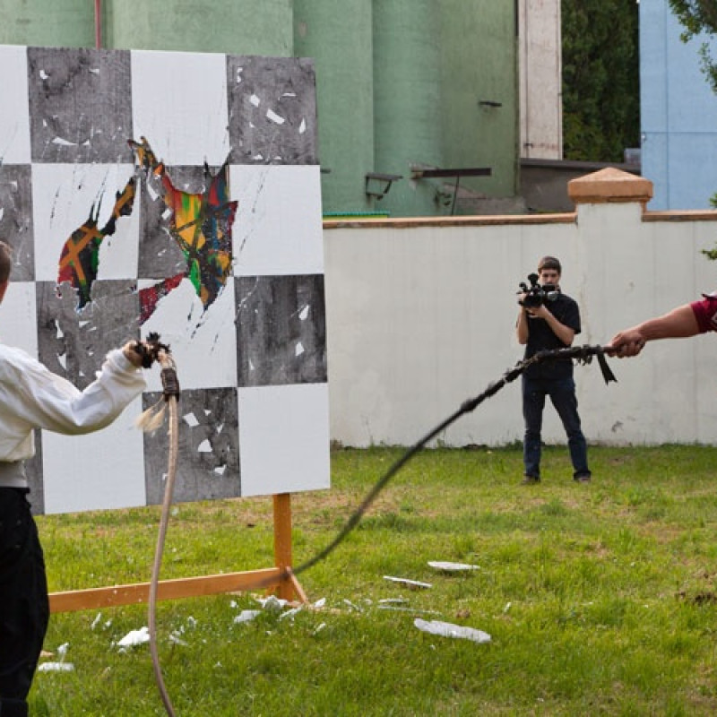 na otvorení výstavy