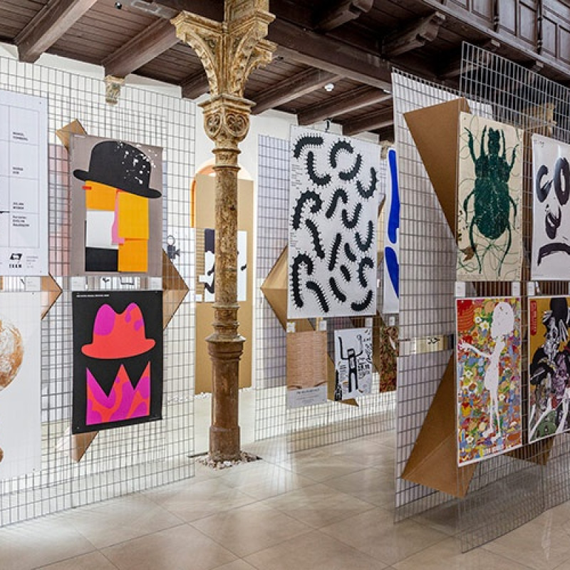 Trienále plagátu Trnava 2018 expozícia 6