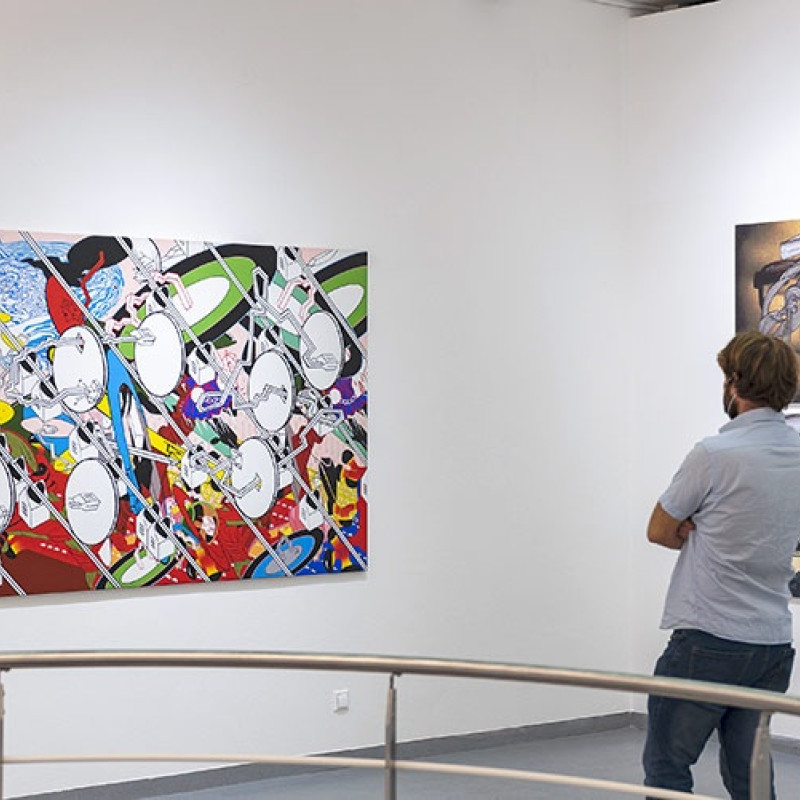 na otvorení výstavy