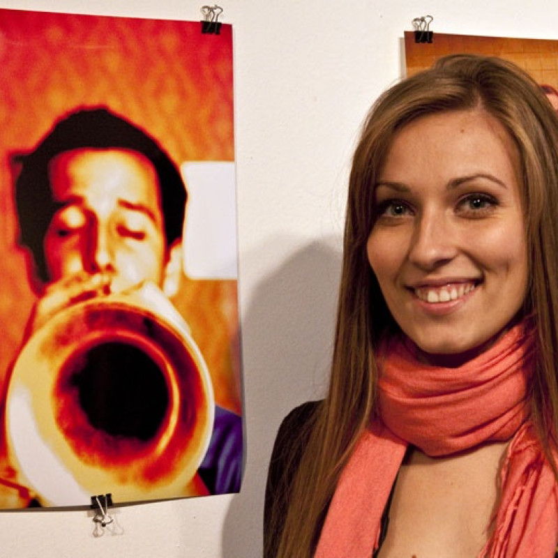 mladá fotografka Alexandra Galambová