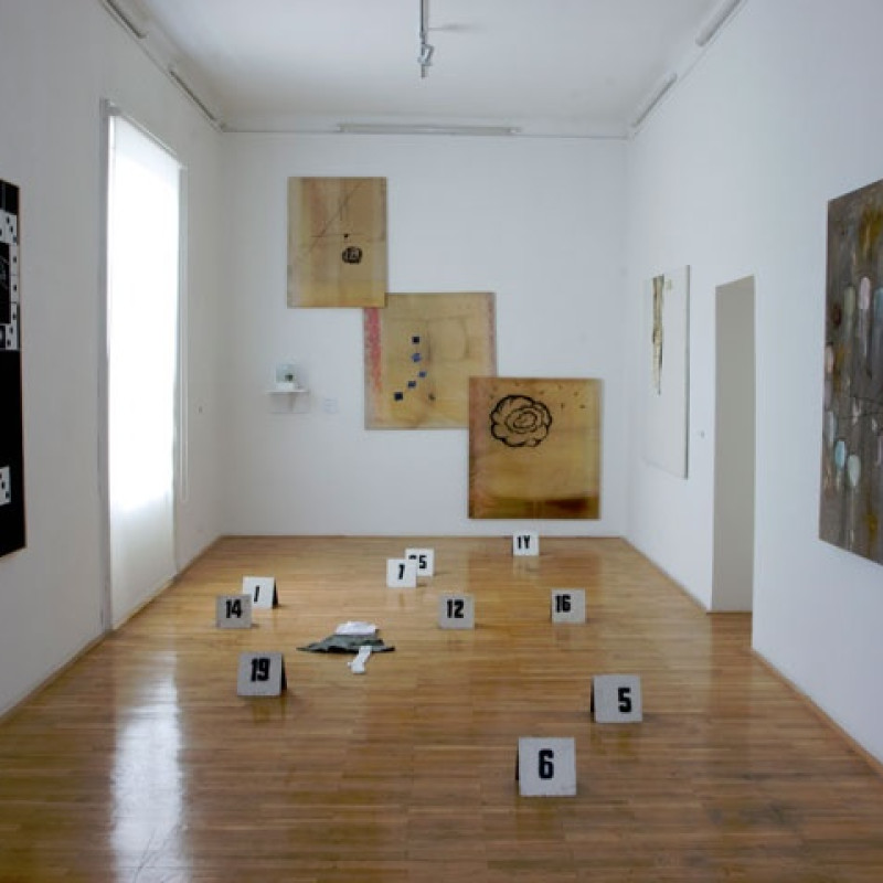 výstava Jiřího Davida v Kopplovej vile GJK