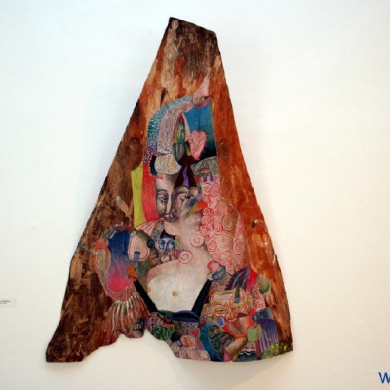 Ondrej Zimka   atypický formát na dreve