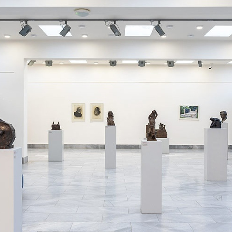 pohľad do výstavných priestorov