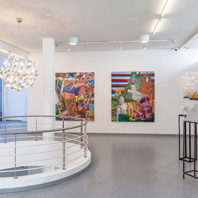 pohľad do expozície Nového krídla Koppelovej vily