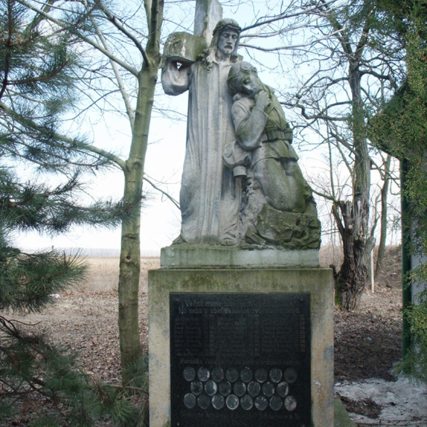 Pomník padlým v 1. svetovej vojne  1914 - 1918 v Bohdanovciach