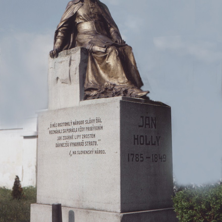 Pomník Jána Hollého v Borskom sv. Mikuláši